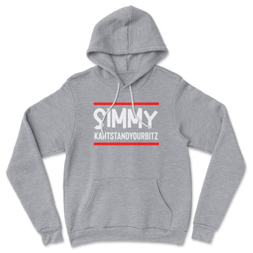 Simmy Kantstandyourbitz Hoodie in Athletic Heather color